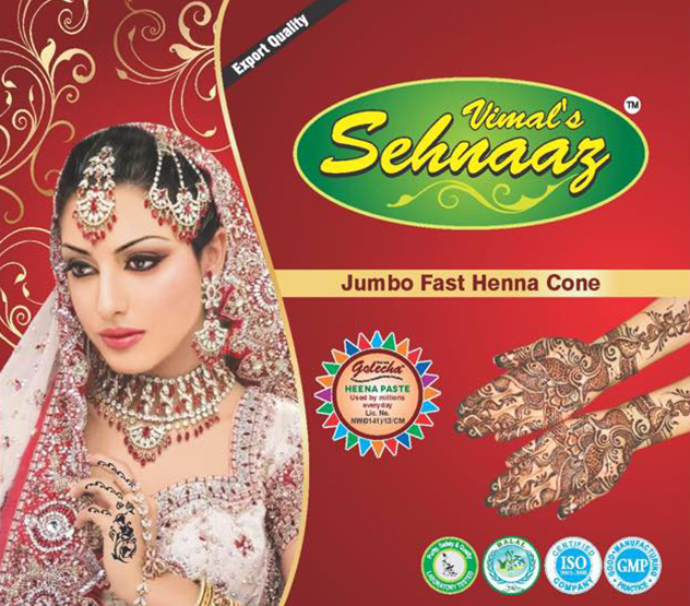 Jumbo Fast Henna Cones