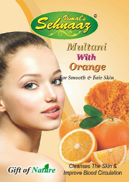Orange Multani Skin Powder