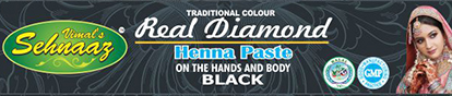 Real Diamond Black Henna Paste