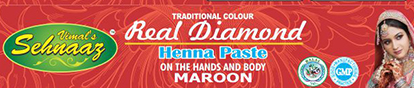 Real Diamond Maroon Henna Paste, for Parlour, Personal, Purity : 90%
