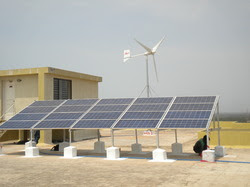Diamond wind solar hybrid systems, for Industrial