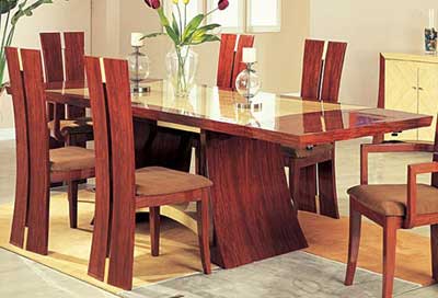 Wooden Dining Table Set (Z - 10)