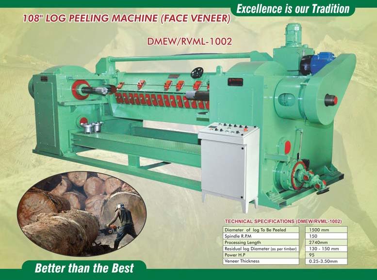 Log Peeling Machine (DMEW-RVML-1002)