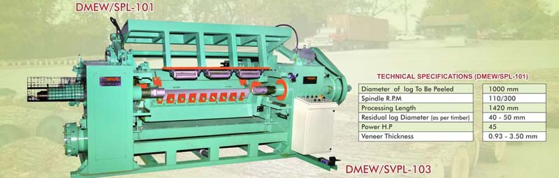 100-500kg Log Peeling Machine (DMEW-SPL-101), Automatic Grade : Automatic