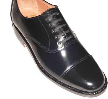 Mens Black Leather Shoes : MBLS-01