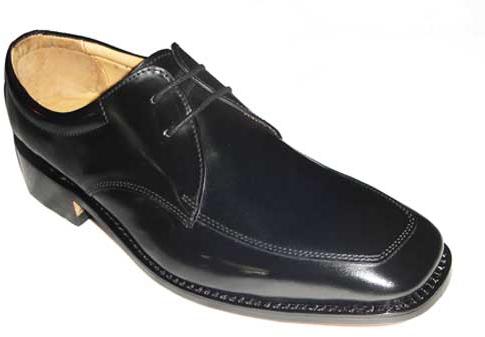 Mens Black Leather Shoes  : Mbls-02