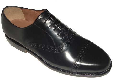 Mens Black Leather Shoes : Mbls-05