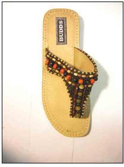 Beaded Slippers Ls - 12