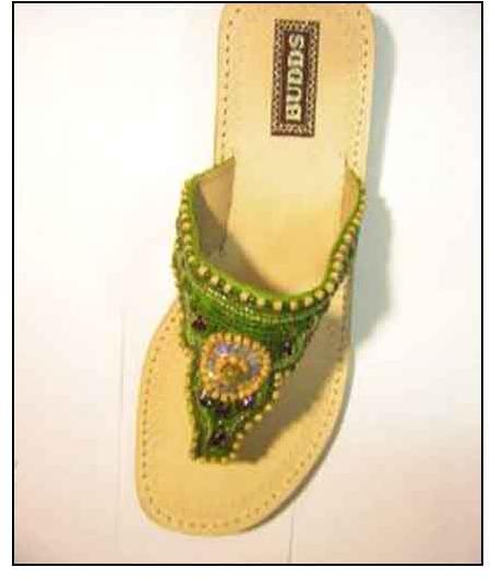 Beaded Slippers Ls - 13