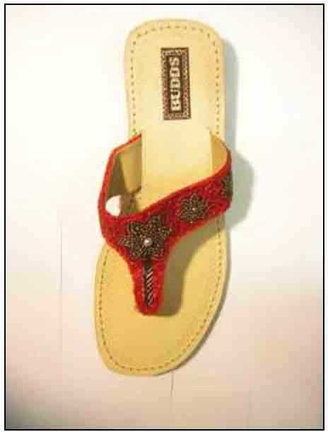 Beaded Slippers Ls - 15