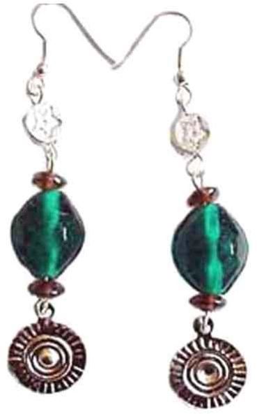 Glass & Mix Earrings - Gme - 12