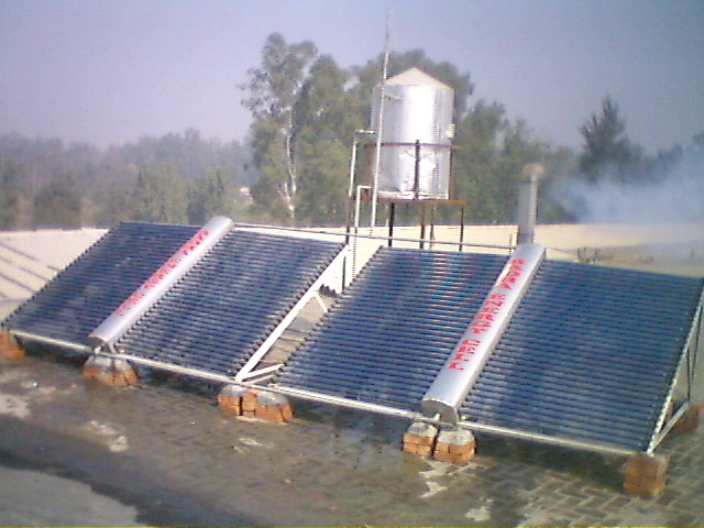 Solar water heating equipment