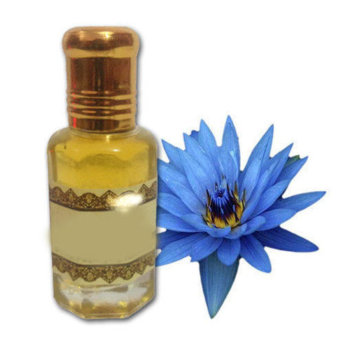 Liquid Blue Lotus Absolute Oil, for Aromatherapy, Medicine Use, Personal Care, Purity : 99.9%