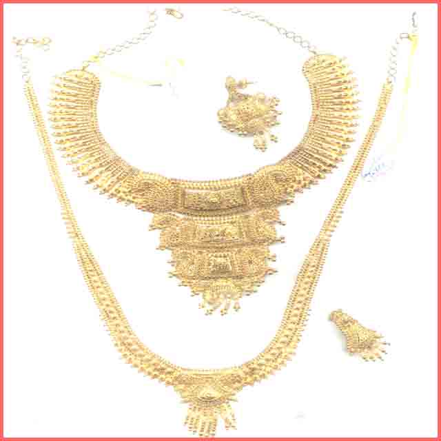 Gold Necklace Set - 02