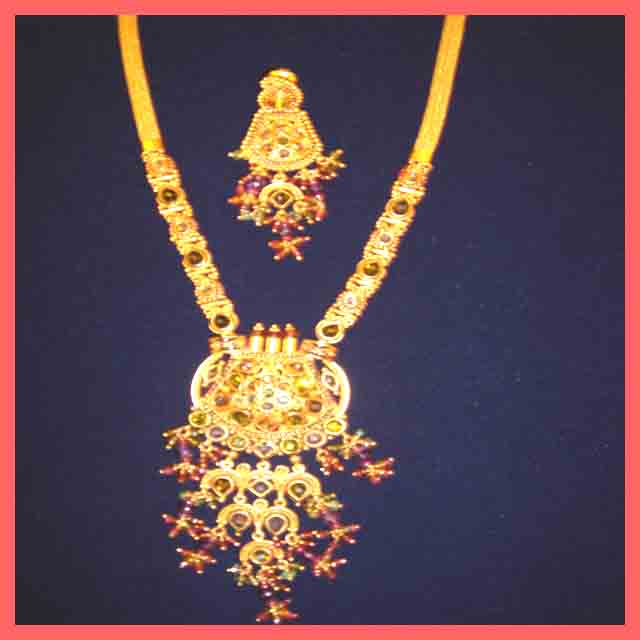 Gold Necklace Set - 11