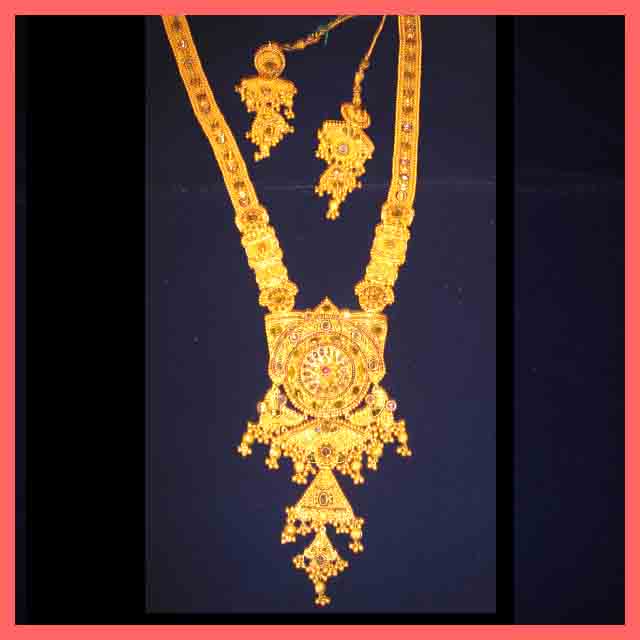 Gold Necklace Set - 13
