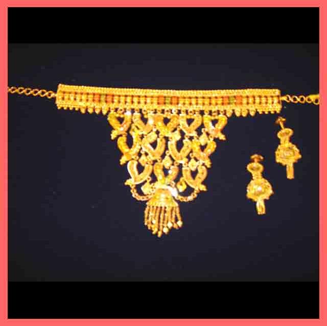 Gold Necklace Set - 14
