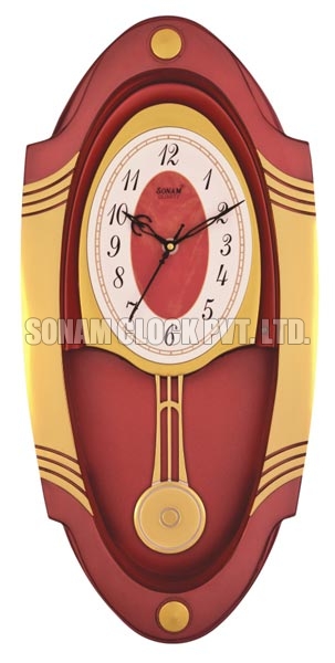 Buy Lotus Analog Musical And Pendulum Wall Clock Online At Low Prices In India Amazon In