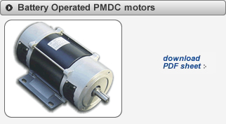 Battery Operated Pmdc Motors