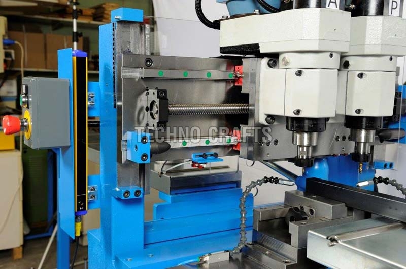 Two head automatic pipe drilling machine F2T