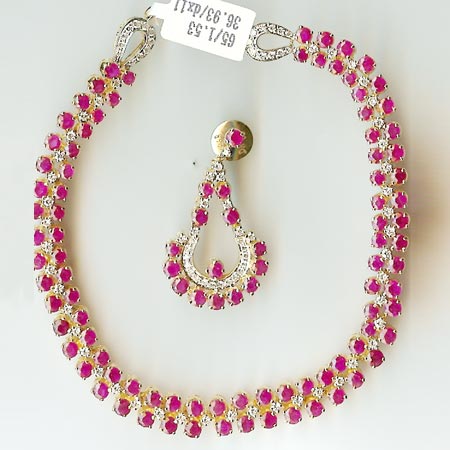Ruby Diamond Jewellery