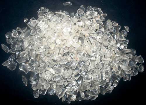 Clear Crystal Quartz Tumbled Polished Gemstones