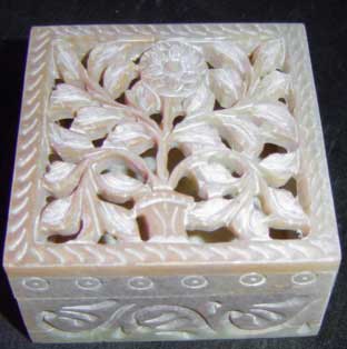 Soapstone Potpourri Box