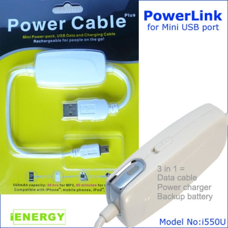 Micro Usb Port Series Powerlink Cable