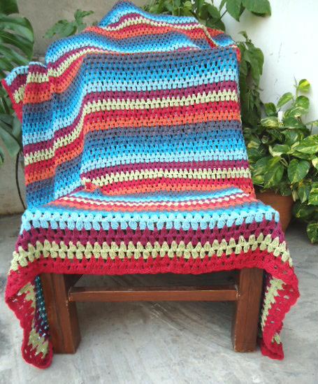 Crochet Throws - Jasleen Overseas, Panipat, Haryana