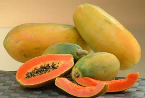 fresh papaya