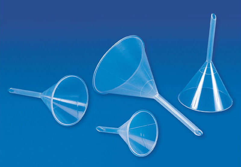 Polypropylene Long Stem Funnel, for Chemical Laboratory, Feature : Light Weight, Non Breakable