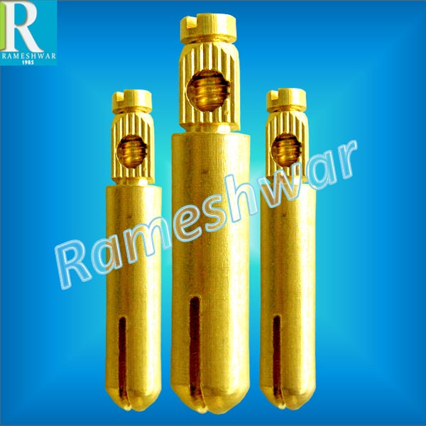 RAMESHWAR Brass 3 Pin Set
