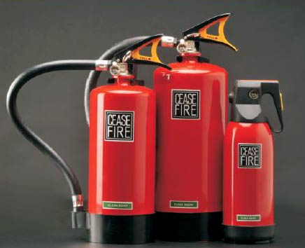 Clean Agent Fire Extinguisher (HCFC 123)