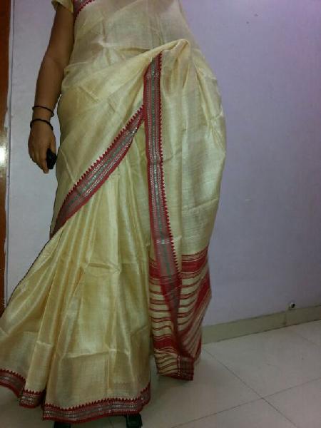 Tasar Karwati Saree