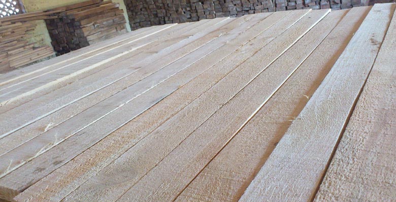 Pine logs & sawn sizes