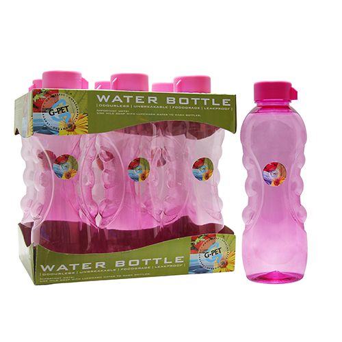 Daisy Pink Tray With Bottle