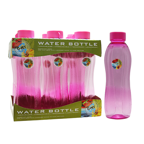 Iris Pink Tray With Bottle