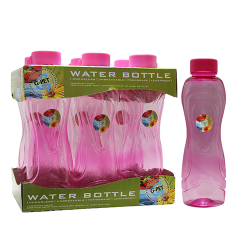 Lily Pink Tray With Bottle