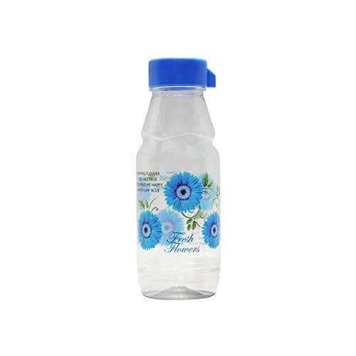 Rose Bottle Blue 500ml Plastic Cap