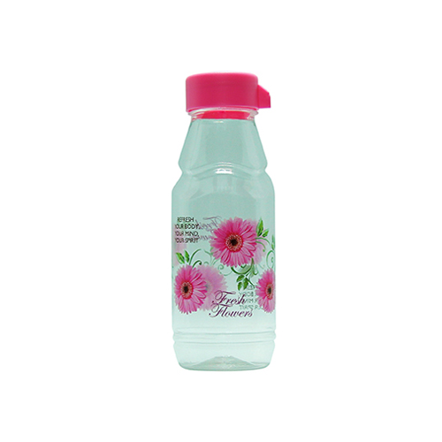 Rose Bottle Pink 500ml Plastic Cap