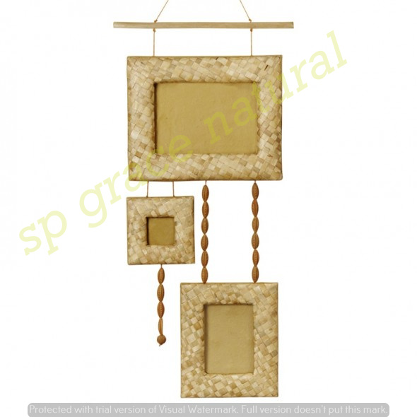 BANANA FIBRE HAND MADE PHOTO FRAME