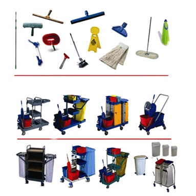 Janitorial Tools & Cleaning Equipment for Schools