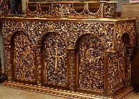 carved furniture