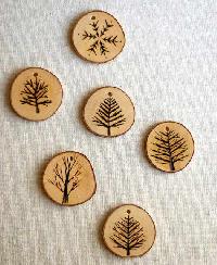 wood ornaments