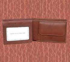 mens leather wallet