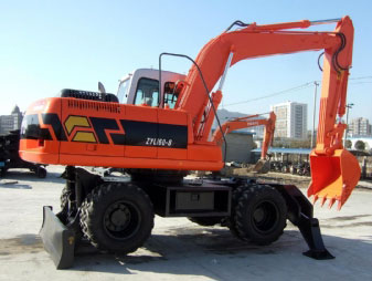 ZYL160 Wheel Excavator