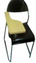 Steel Writing Chair