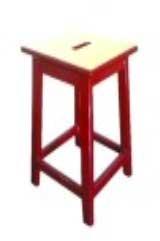 Wooden Sqaure Stool