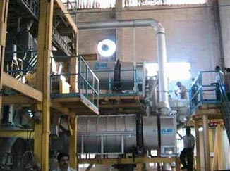 Rotary Dryer and Sieving Plant