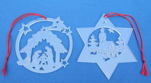 Acrylic Christmas Hangings